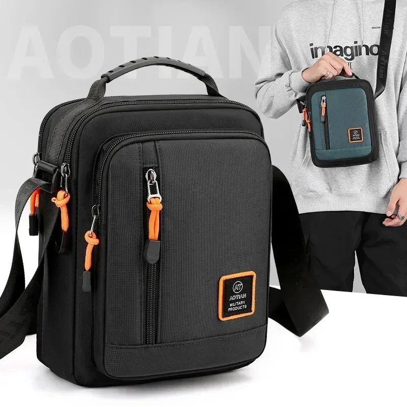 Tablet Shoulder Bag - 다기능 남성 가방 고품질 나일론 남성
