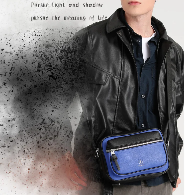 Tablet Shoulder Bag - 최고급 실리콘 가죽 숄더백, 남편 크로스바디