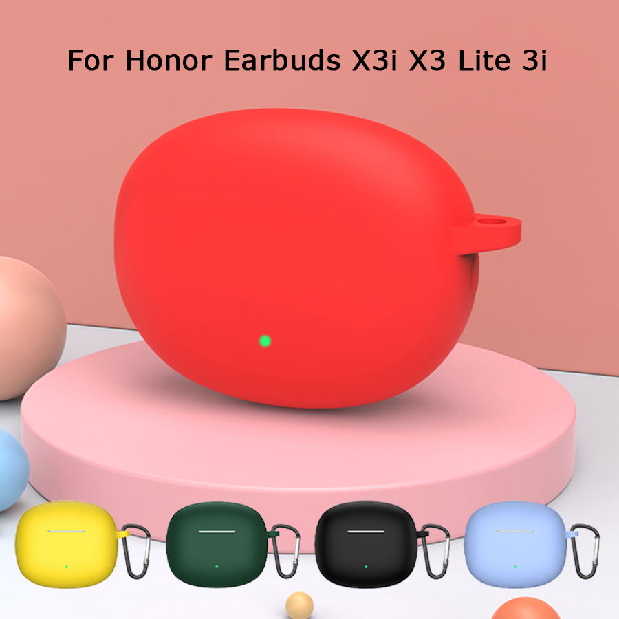 Honor Tablet Accessories - 화웨이 아너 이어버드용 실리콘 보호 케이스,