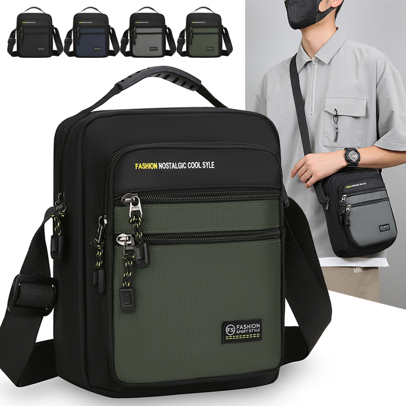 Tablet Shoulder Bag - 새로운 패션 옥스포드 남성 크로스바디 백