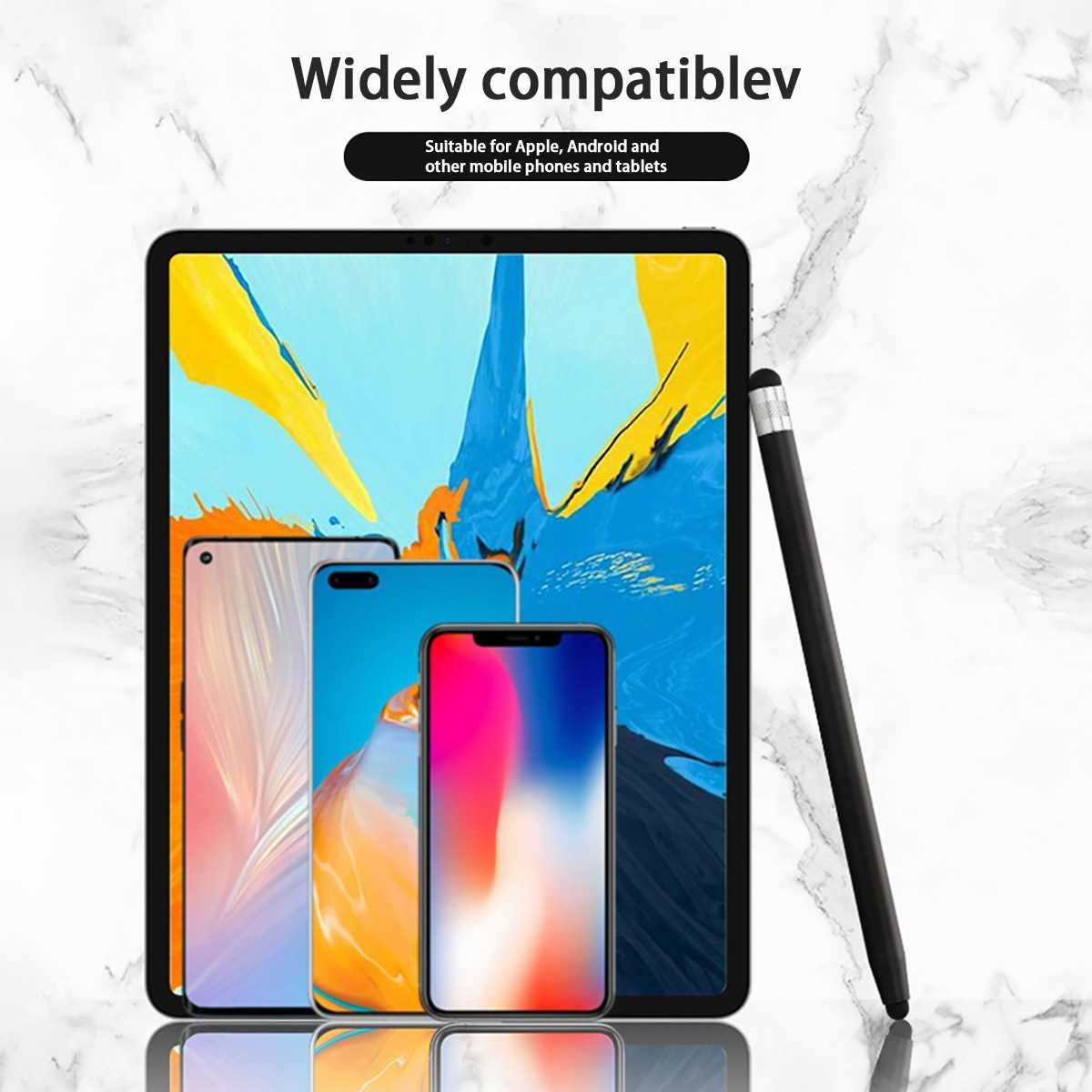 터치스크린용 스타일러스 펜, 아이패드, 안드로이드, 크 - Tablet Stylus Accessories 리뷰 및 가격