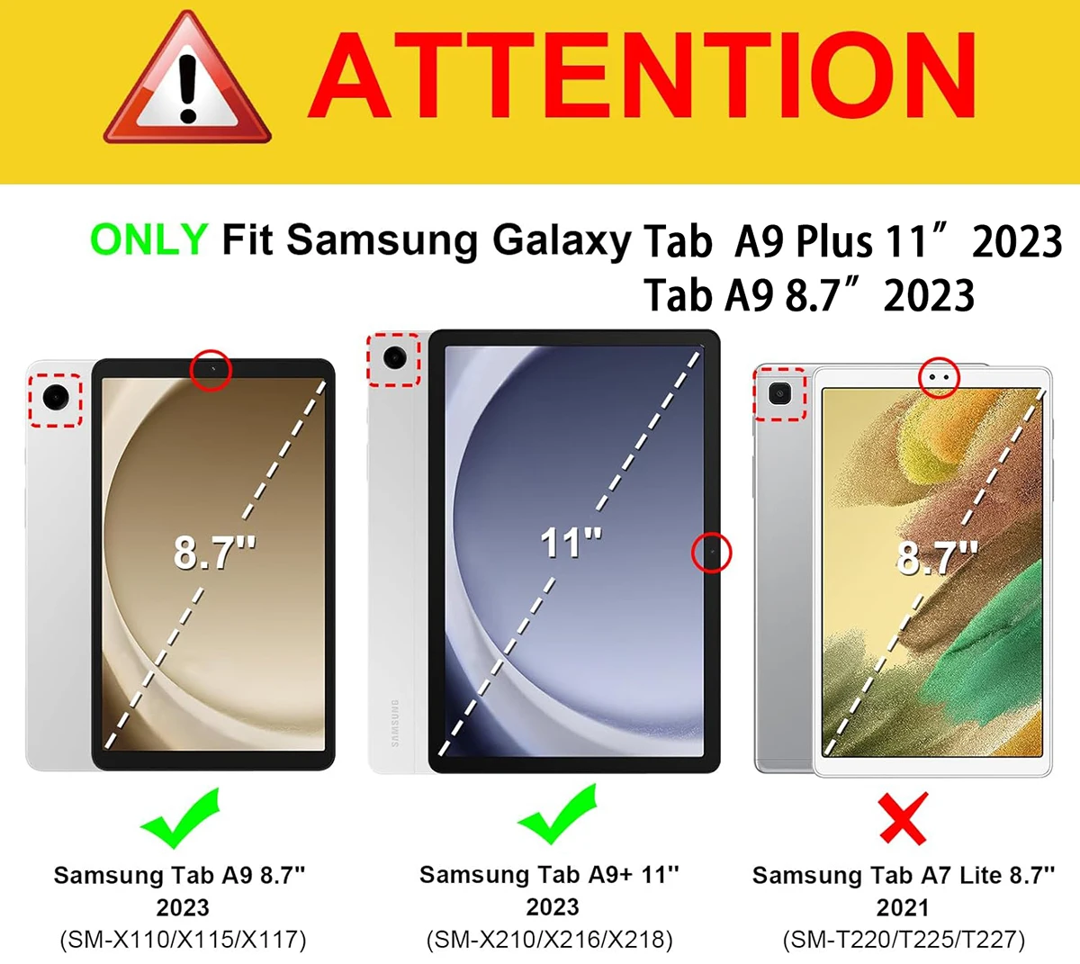 삼성 갤럭시 2023 탭 A9 SM-X115 8.7인치 - Tablet A9 Accessories 리뷰 및 가격