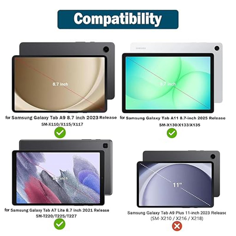 삼성 갤럭시 탭 A11/A9/A7 라이트용 키즈 EVA - Tablet A9 Accessories 리뷰 및 가격