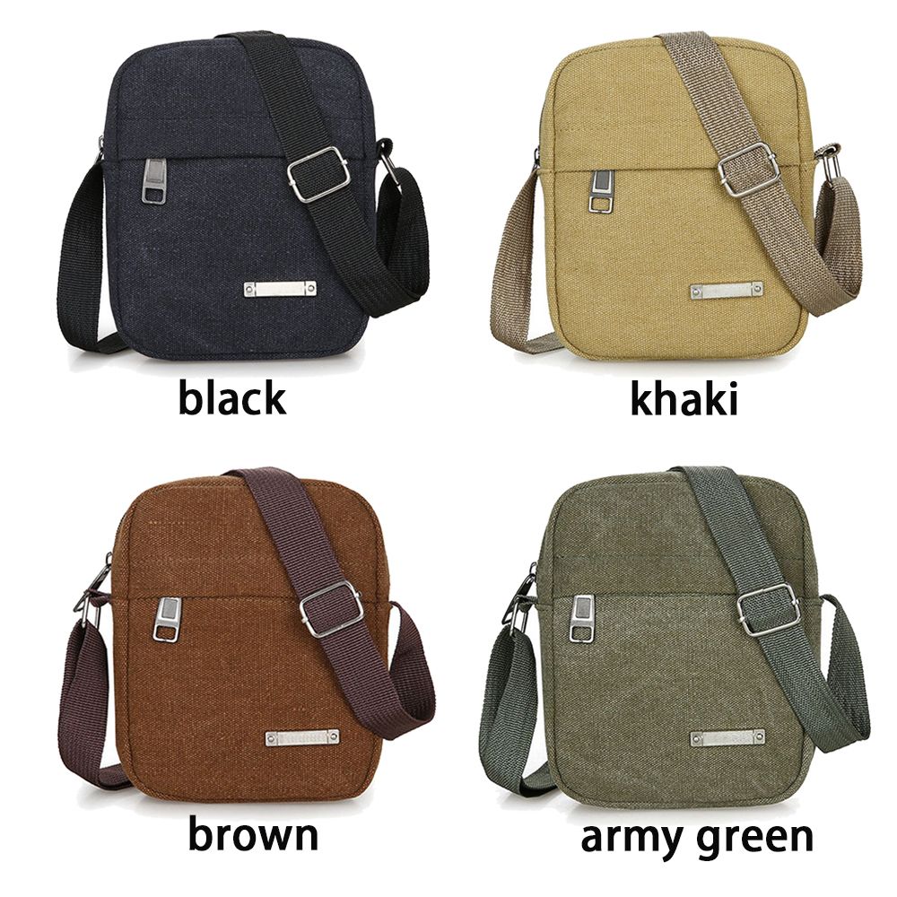 남성용 캐주얼 캔버스 숄더 메신저 백, 소형 배낭 핸드 - Tablet Shoulder Bag 리뷰 및 가격