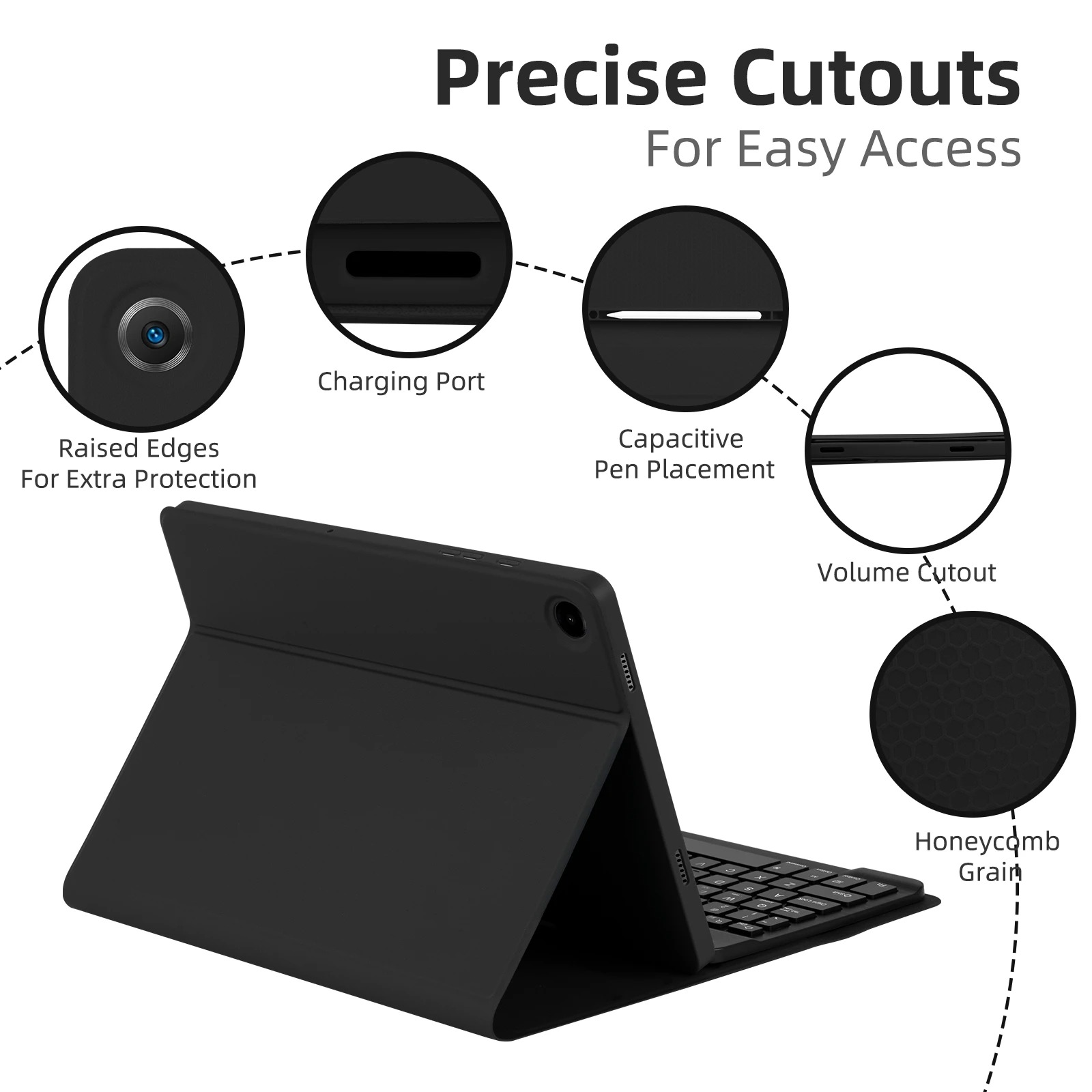 삼성 갤럭시 탭 A9 플러스용 키보드 케이스, 태블릿  - Samsung Tablet Keyboard Accessories 리뷰 및 가격