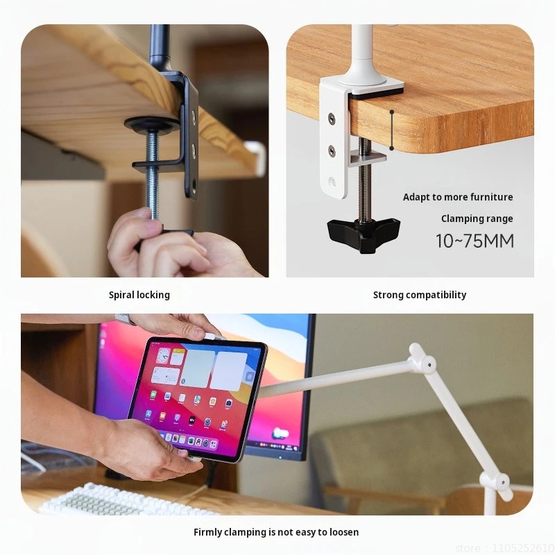 태블릿 마운트 금속 스탠드 홀더 암 4.7-12.9 인 - Xiaomi Tablet Accessories 리뷰 및 가격