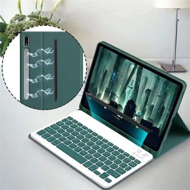 삼성 탭 S8 S9 S10 플러스 10인치 키보드 케이 - Samsung Tablet Keyboard Accessories 리뷰 및 가격