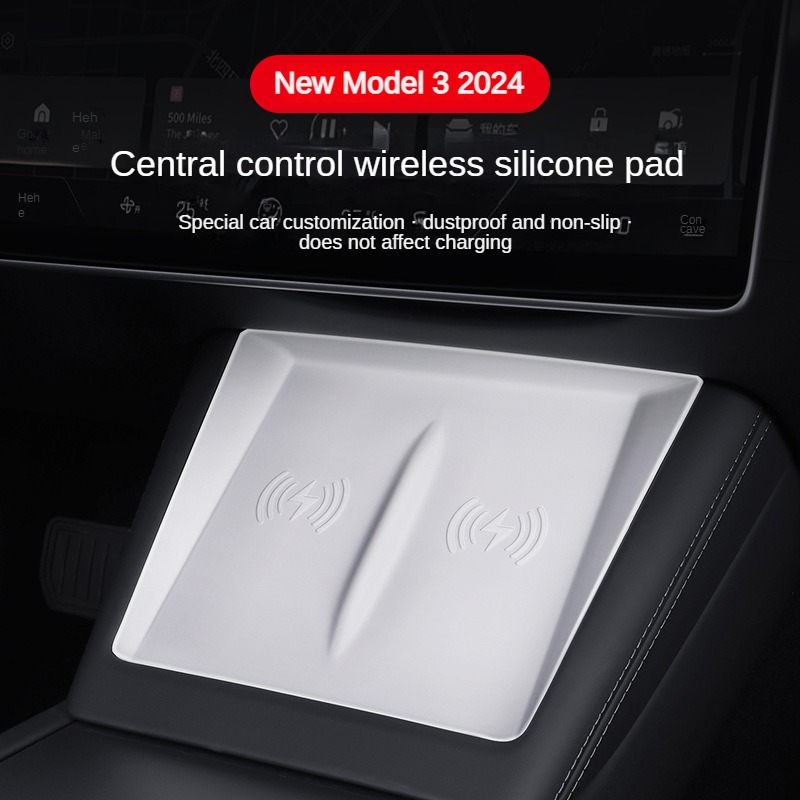 테슬라 모델 3+ 하이랜드 2024-26 실리콘 무선  - Wireless Charging Pad 리뷰 및 가격