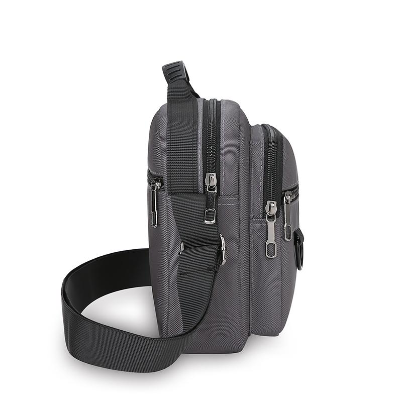남성용 도난 방지 비즈니스 숄더백 - 여러 개의 지퍼  - Tablet Shoulder Bag 리뷰 및 가격