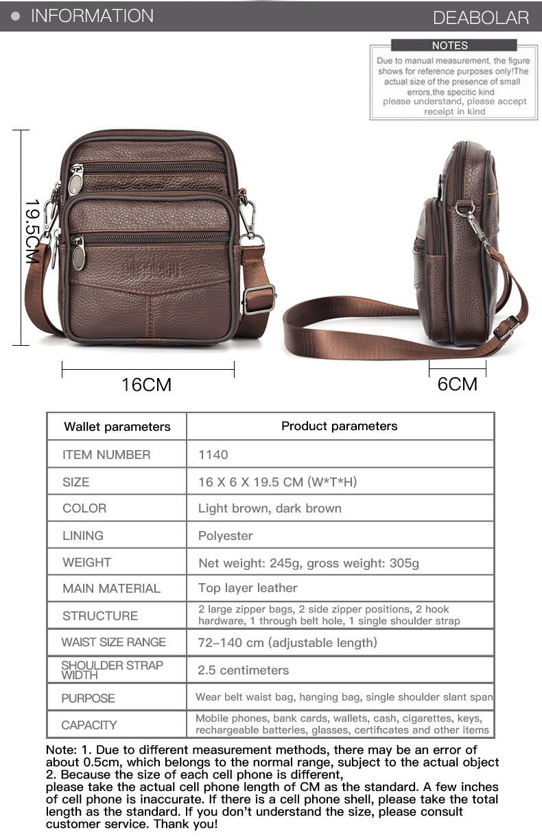 남자의 새로운 정품 가죽 Crossbody 가방 수직  - Tablet Shoulder Bag 리뷰 및 가격