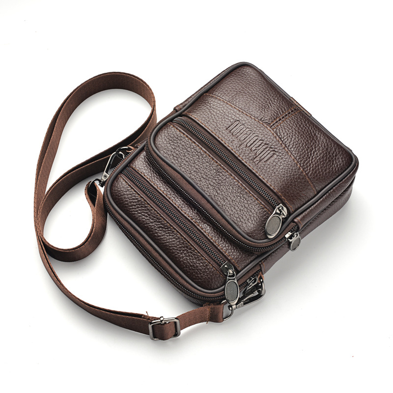남자의 새로운 정품 가죽 Crossbody 가방 수직  - Tablet Shoulder Bag 리뷰 및 가격