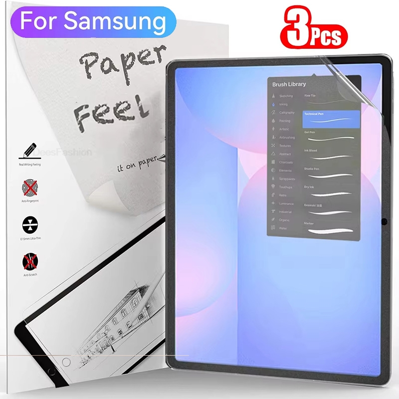 3개입 종이 질감 스크린 보호필름 삼성 탭 A9 플러스 - Samsung Tablet S10 Accessories 리뷰 및 가격