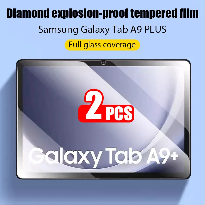 삼성 갤럭시 탭 A9 플러스용 강화 유리 스크린 보호대 - Tablet A9 Accessories 리뷰 및 가격