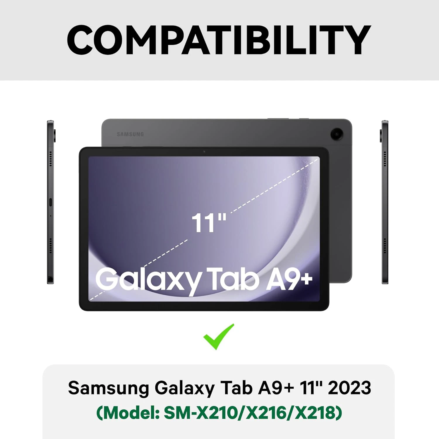 삼성 갤럭시 탭 A9 플러스 11인치 SM-X210N/ - Samsung Tablet Keyboard Accessories 리뷰 및 가격
