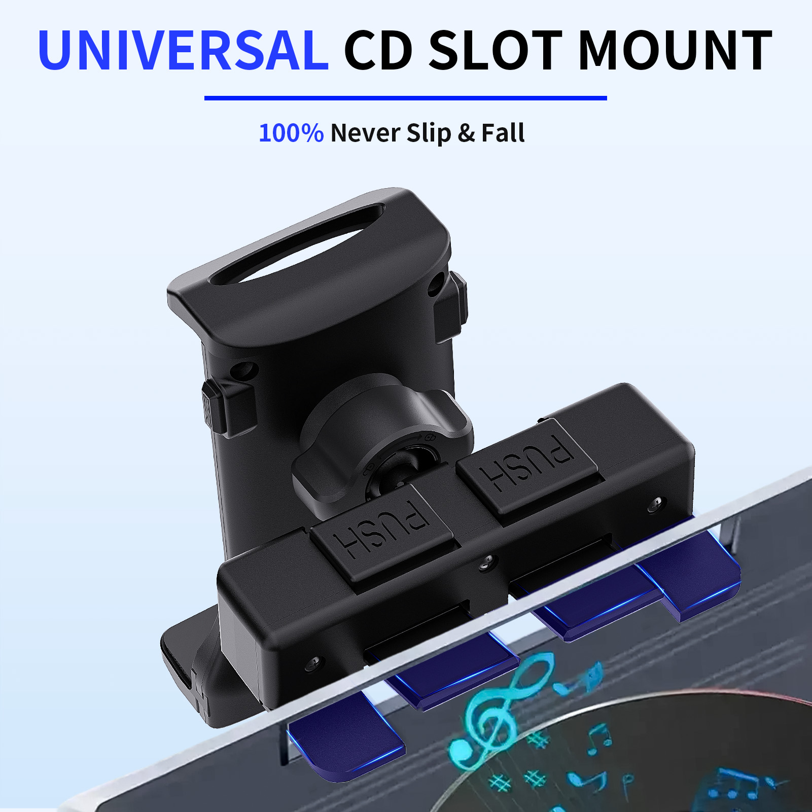 유니버설 차량용 태블릿 스탠드 CD 플레이어 슬롯 마운 - Xiaomi Tablet Accessories 리뷰 및 가격