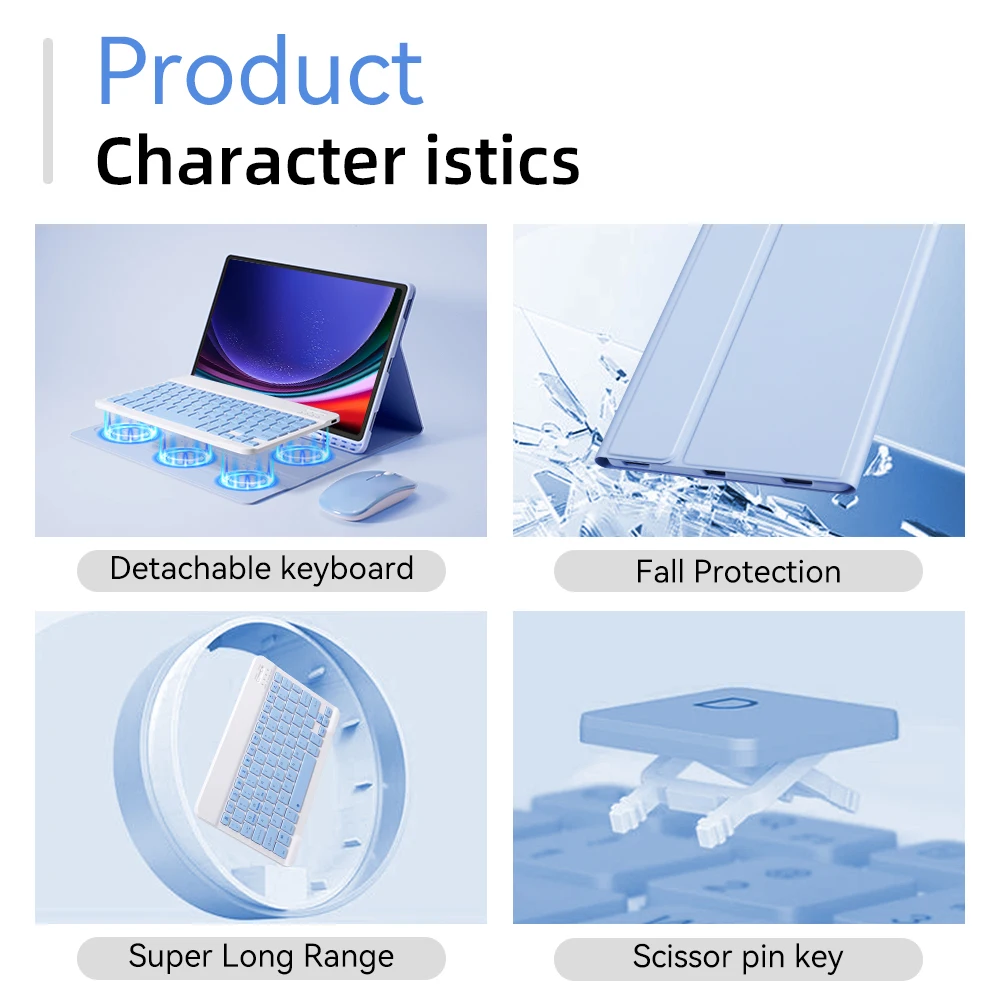 삼성 태블릿 키보드 케이스 판매 - S6 Lite 10 - Samsung Tablet Keyboard Accessories 리뷰 및 가격