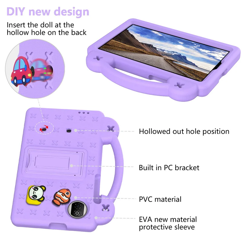 귀여운 어린이용 태블릿 케이스, Honor Pad X7 - Honor Tablet Accessories 리뷰 및 가격